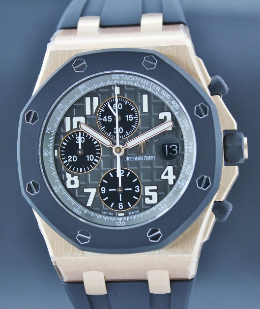 (image for) BRAND NEW AUDEMARS PIGUET 18K PINK GOLD OFF SHORE CHRONOGRAPH